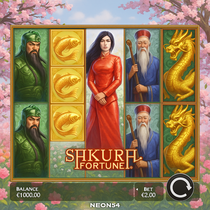 Neon54 - Sakura Fortune II Slot - Online Spielen